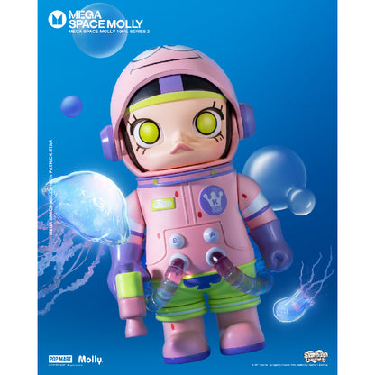 MEGA SPACE MOLLY 100% Series 2-B - Mô hình Blind Box Art Toy - POP MART
