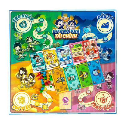 Đường Đua Tài Chính - Trò chơi giáo dục tài chính cho bé - Board Game VN - Góc nhìn khác 3