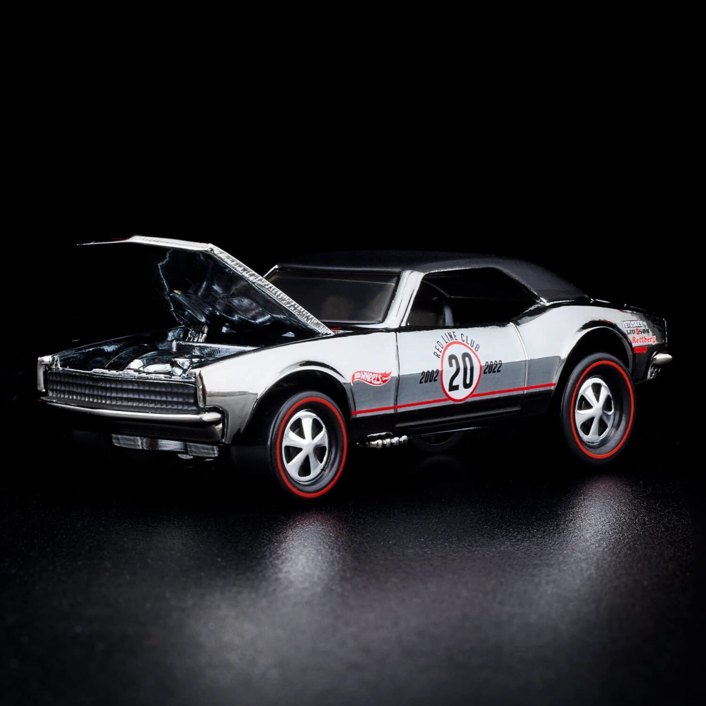 RLC EXCLUSIVE CUSTOM CAMARO - RLC 20th ANNIVERSARY Xe Mô Hình Hot Wheels Cao Cấp - Hình ảnh bổ sung 4