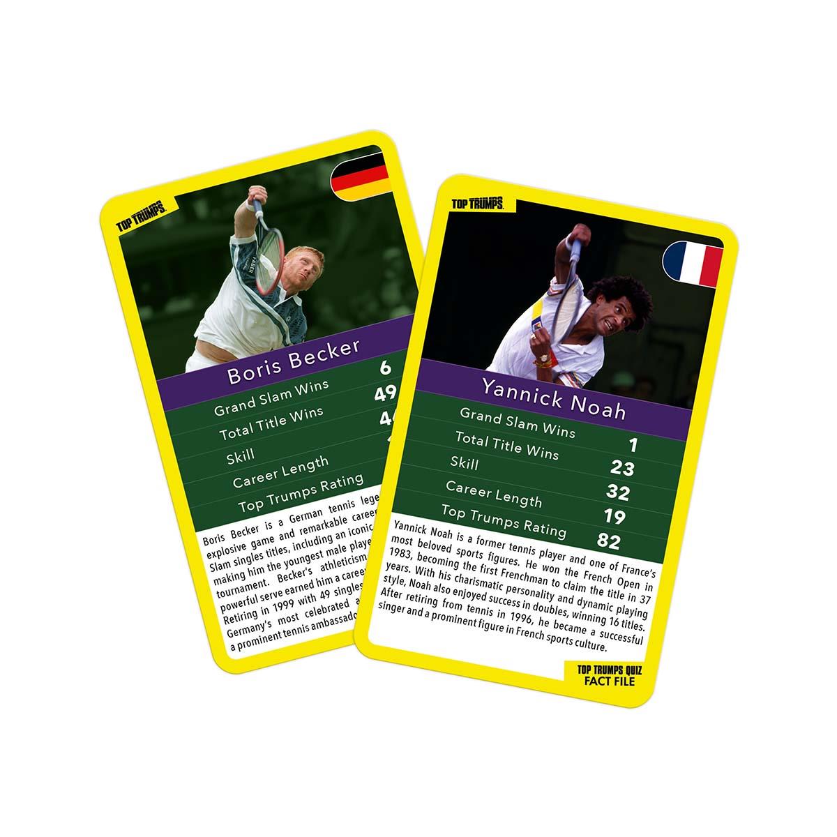 Tennis Stars Top Trumps Limited Edition Card Game - Trò Chơi Thẻ Bài Thể Thao Sưu Tầm - Winning Moves - Hình ảnh bổ sung 5