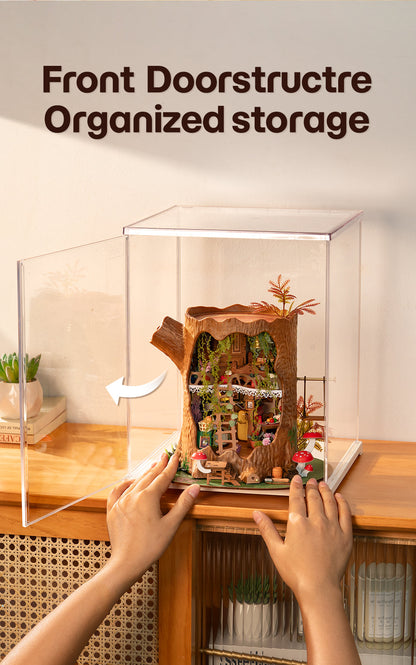 Rolife Acrylic Protection Cover – Portrait Size L - Hộp mica trưng bày mô hình - Rolife DF06L