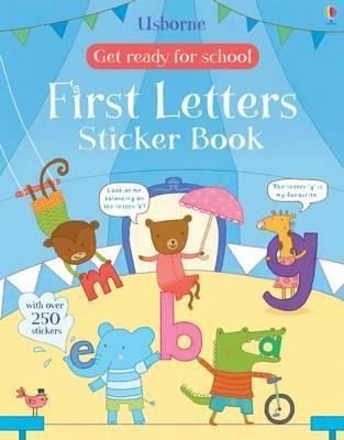 Get Ready For School: First Letters Sticker Book