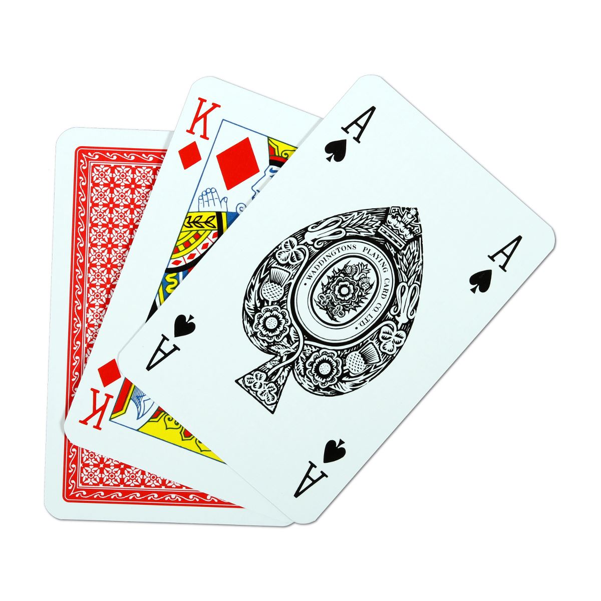 Classic Twin Pack Waddingtons Number 1 Playing Cards - Bộ 2 Bộ Bài Tây Cao Cấp - Waddingtons - Hình ảnh bổ sung 4