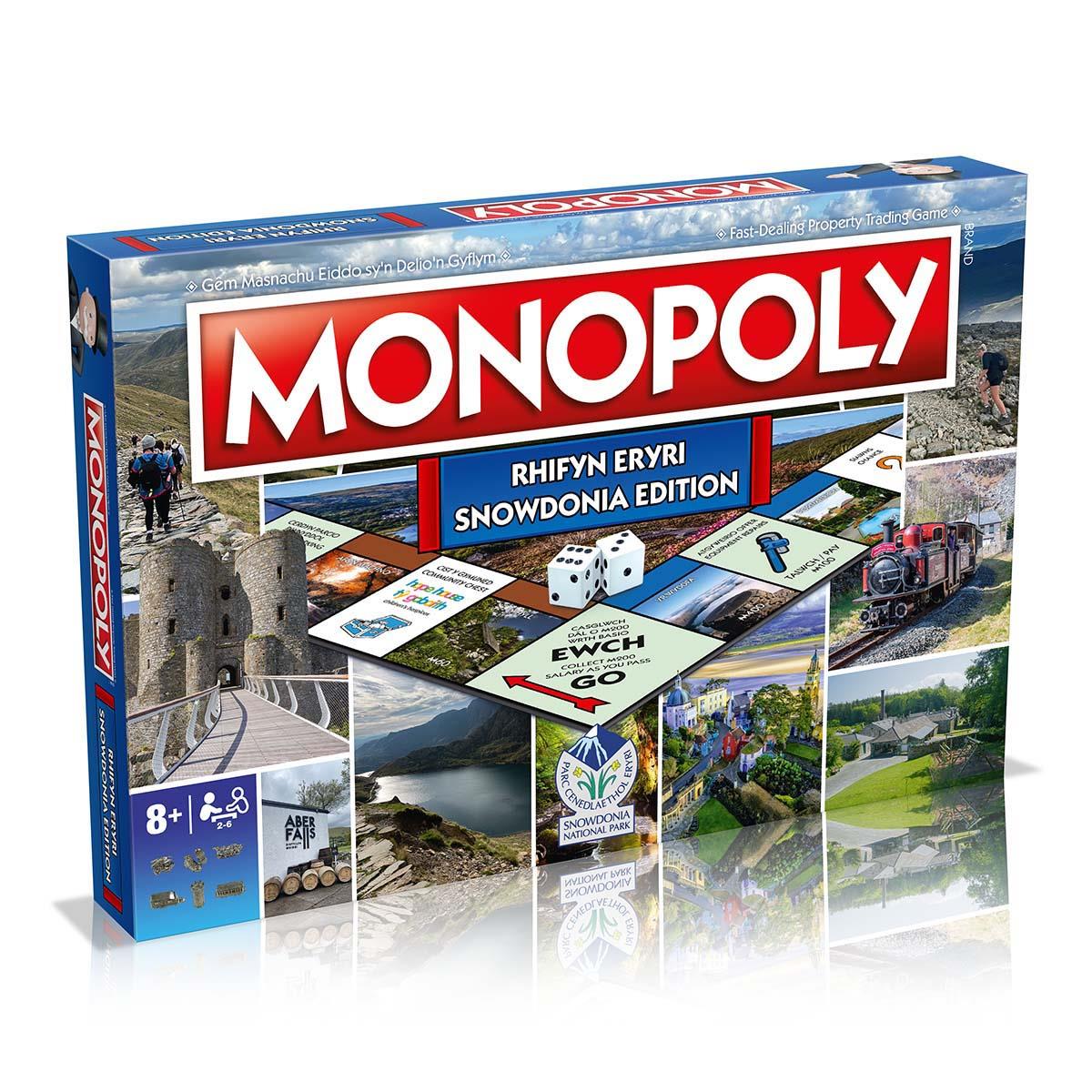 Rhifyn Eryri Snowdonia Edition Monopoly Board Game - Cờ Tỷ Phú Phiên Bản Snowdonia - Winning Moves - Hình ảnh sản phẩm