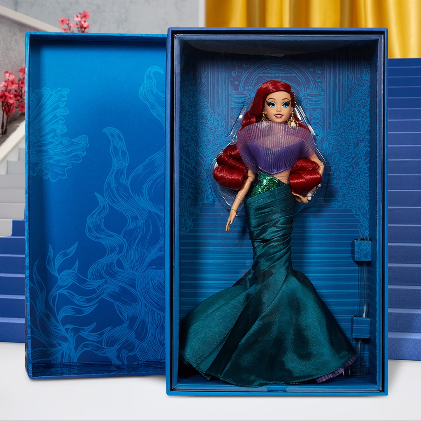 Enchanted Elegance Collection Ariel Doll - Búp bê Nàng Tiên Cá sưu tầm cao cấp - Mattel Mattel - ảnh 2 - Collector Doll