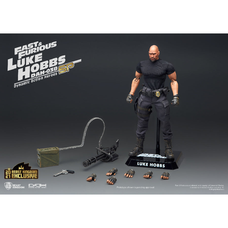 Fast and Furious Luke Hobbs Limited Edition - Mô hình Figure chính hãng - Beast Kingdom DAH-038SP