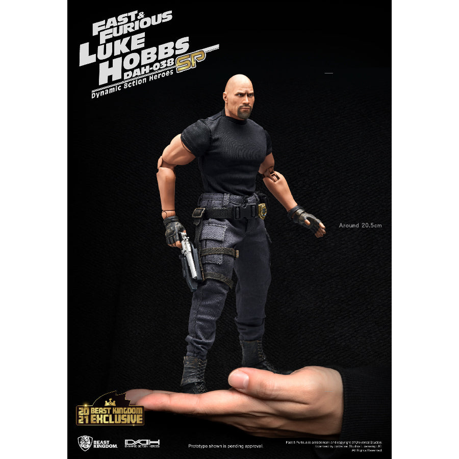 Fast and Furious Luke Hobbs Limited Edition - Mô hình Figure chính hãng - Beast Kingdom DAH-038SP