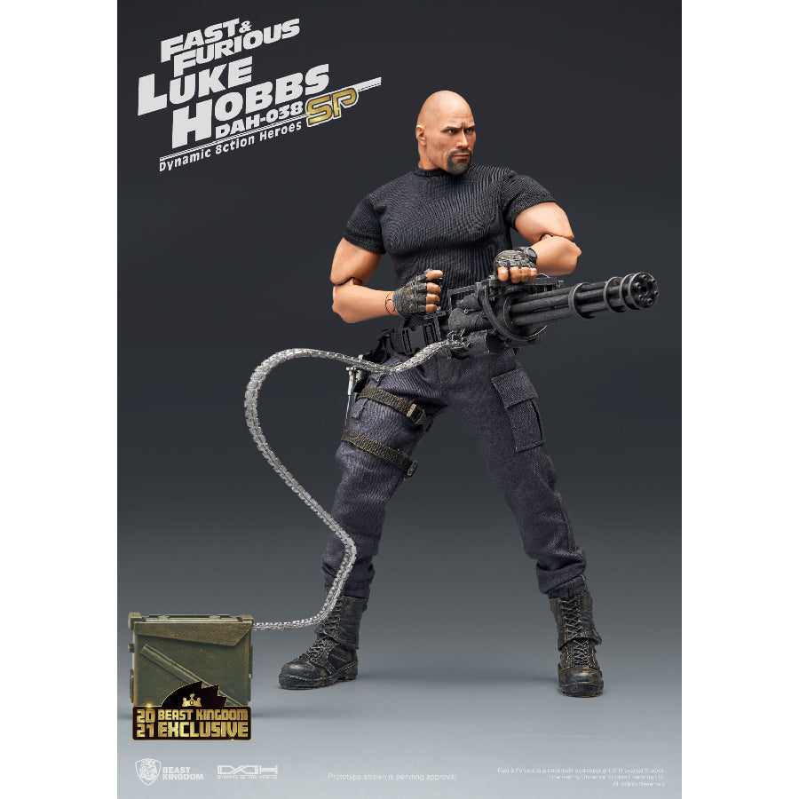 Fast and Furious Luke Hobbs Limited Edition - Mô hình Figure chính hãng - Beast Kingdom DAH-038SP