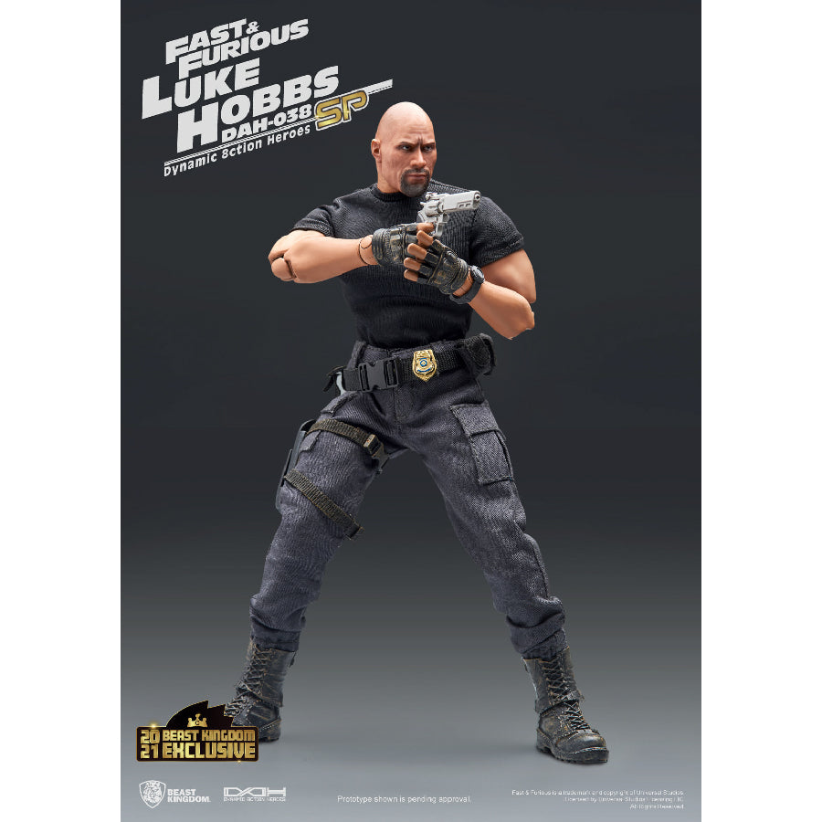 Fast and Furious Luke Hobbs Limited Edition - Mô hình Figure chính hãng - Beast Kingdom DAH-038SP