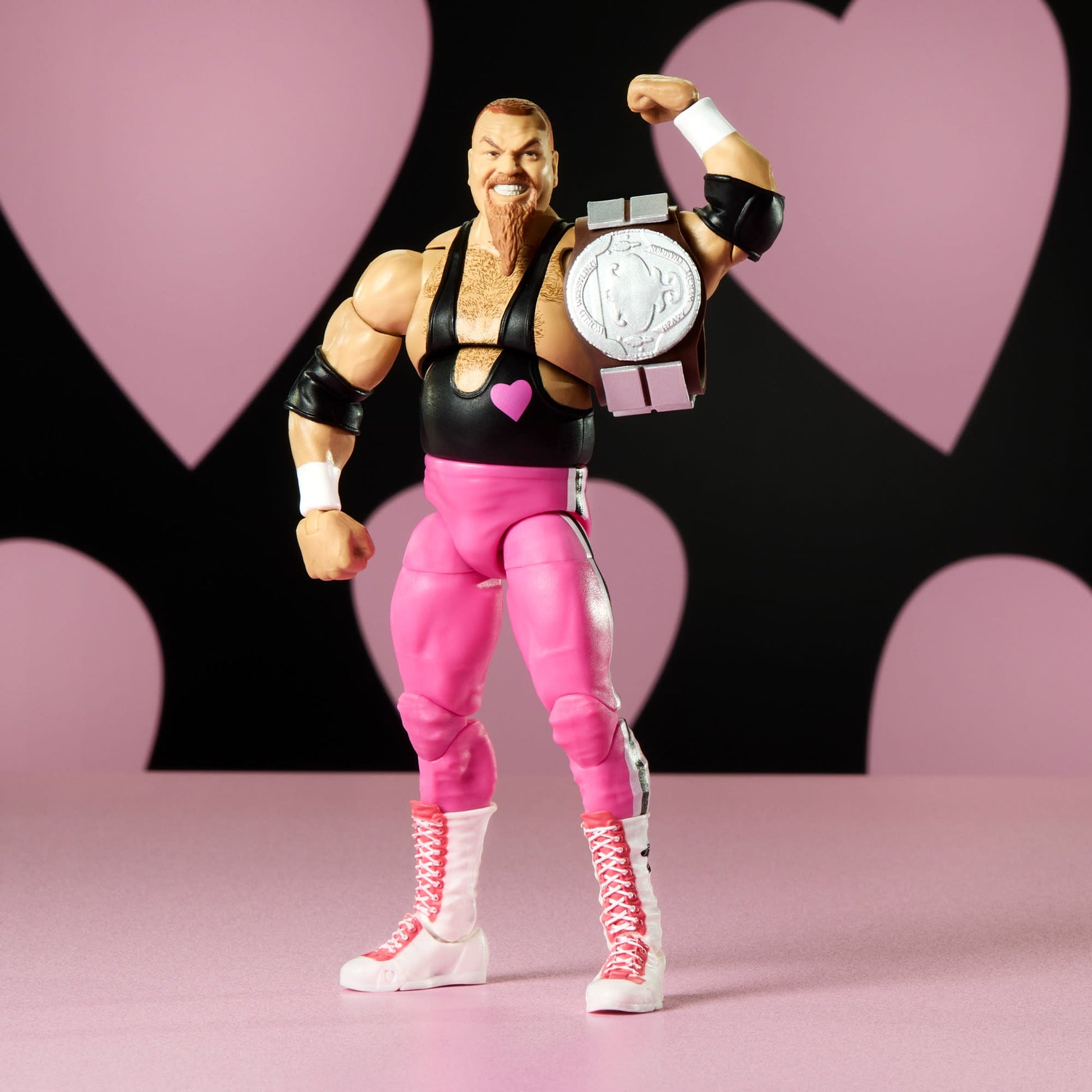 WWE Coliseum Collection Hart Foundation Action Figure 2-Pack - Bộ 2 Mô Hình Đồ Chơi Sưu Tầm - Mattel HVK93 Mattel - ảnh 2 - A