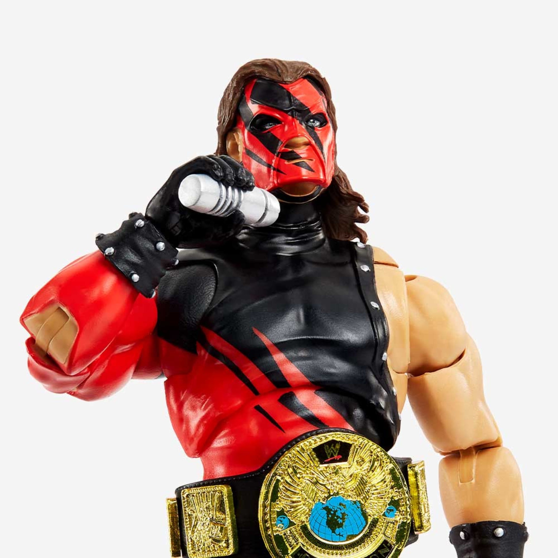 WWE Ultimate Edition Kane Action Figure - Mô hình hành động đô vật Mỹ - Mattel HDC86 - Hình ảnh bổ sung 4