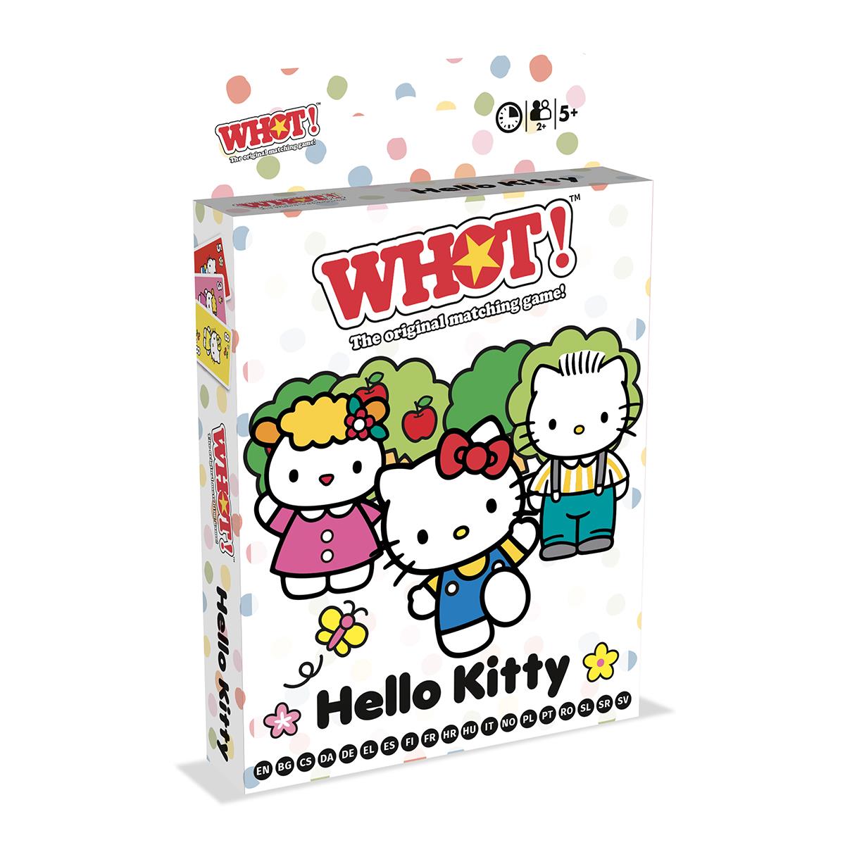 Hello Kitty WHOT! Card Game - Trò Chơi Thẻ Bài Ghép Hình - Winning Moves - Hình ảnh sản phẩm