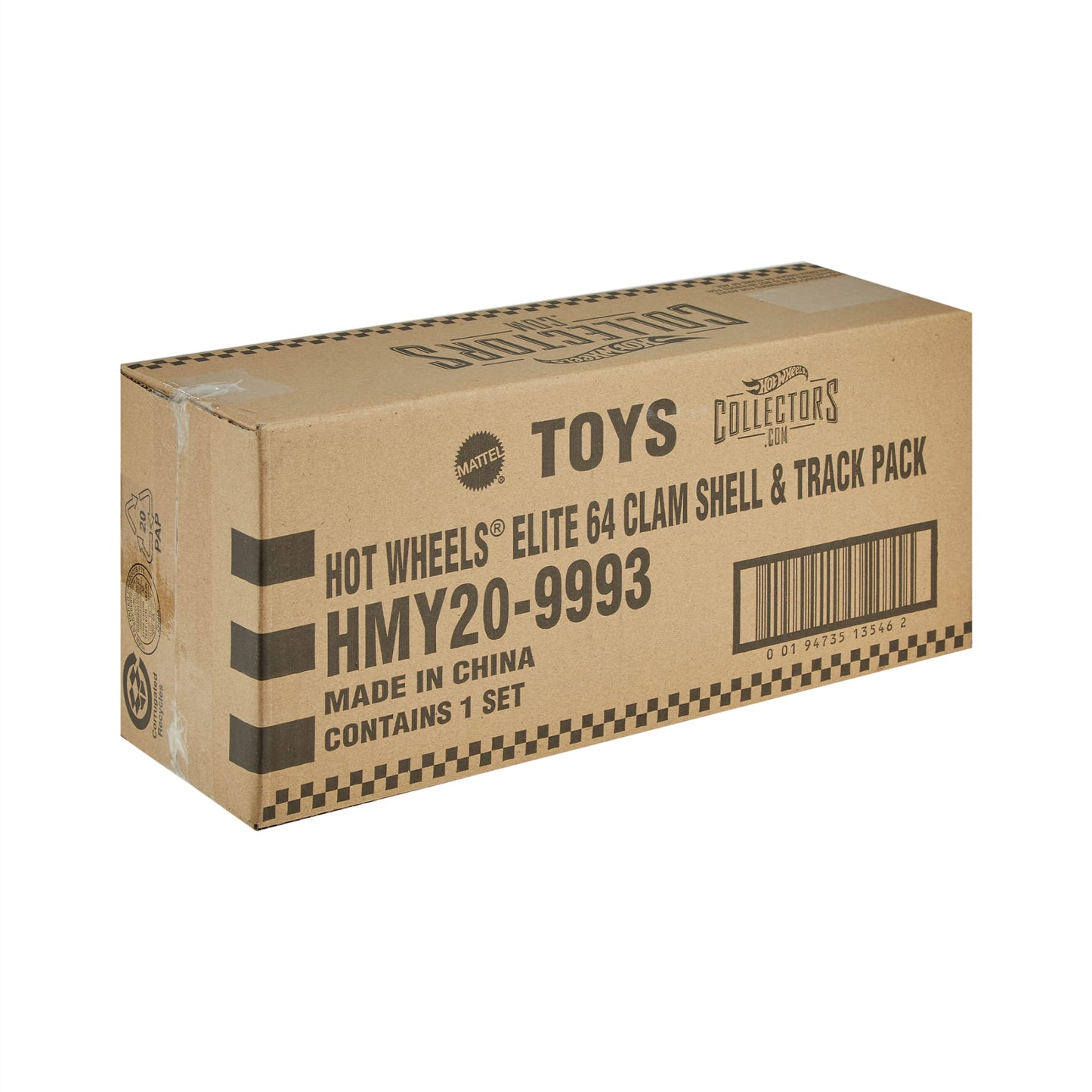 Hot Wheels Elite 64 Clamshell & Track Pack - Bộ 10 Hộp Bảo Vệ Card và Đường Đua - Mattel HMY20 Mattel - ảnh 2 - Đồ sưu tầm