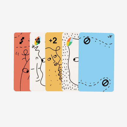 Shantell Martin x UNO Artiste Series Deck - Bộ bài thẻ bài nghệ thuật sưu tầm - Mattel HRL29 Mattel - ảnh 2 - Board games thẻ