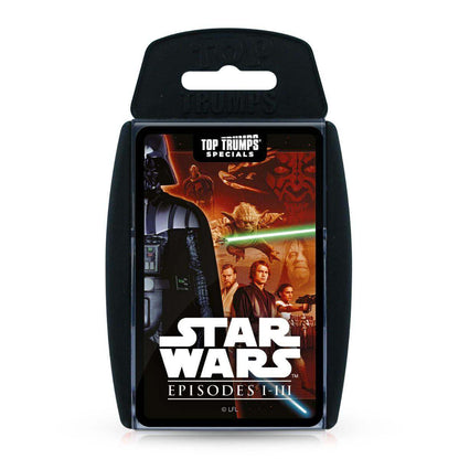 Star Wars Episodes 1-3 Top Trumps Card Game - Trò chơi thẻ bài chiến thuật - Winning Moves - Hình ảnh sản phẩm
