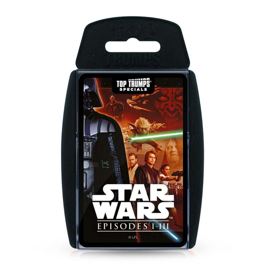 Star Wars Episodes 1-3 Top Trumps Card Game - Trò chơi thẻ bài chiến thuật - Winning Moves - Hình ảnh sản phẩm