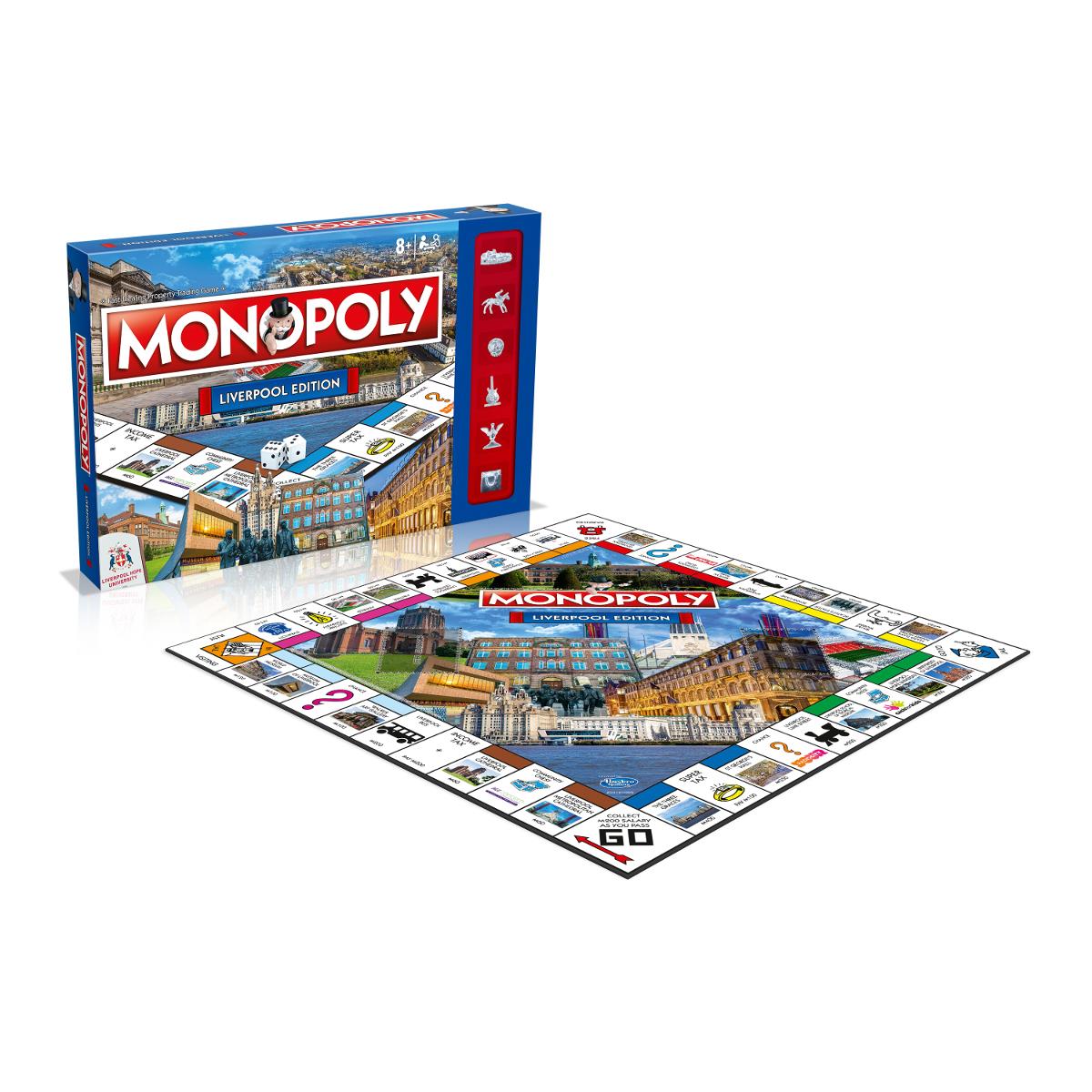 Liverpool Monopoly Board Game - Cờ Tỷ Phú Phiên Bản Liverpool - Winning Moves - Hình ảnh chi tiết 2