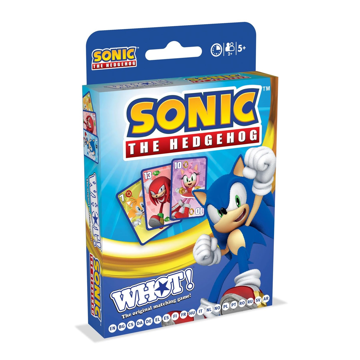 Sonic the Hedgehog WHOT! Card Game - Trò Chơi Bài Tốc Độ & Gia Đình - Winning Moves UK - Hình ảnh sản phẩm