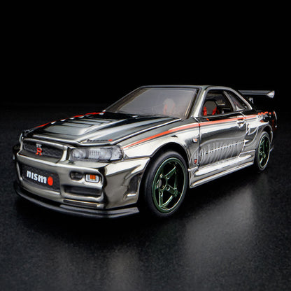 RLC Exclusive Nissan Skyline GT-R Mô Hình Xe 1:64 Hot Wheels Collectors - Hình ảnh sản phẩm