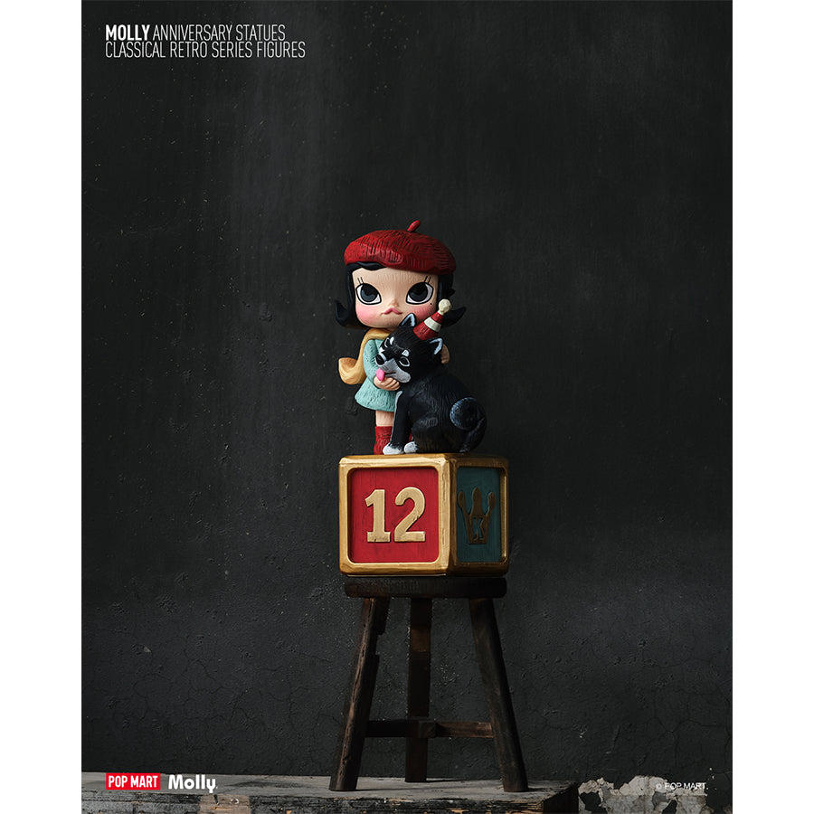 Molly Anniversary Statues Classical Retro - Mô hình Blind Box Art Toy - POP MART
