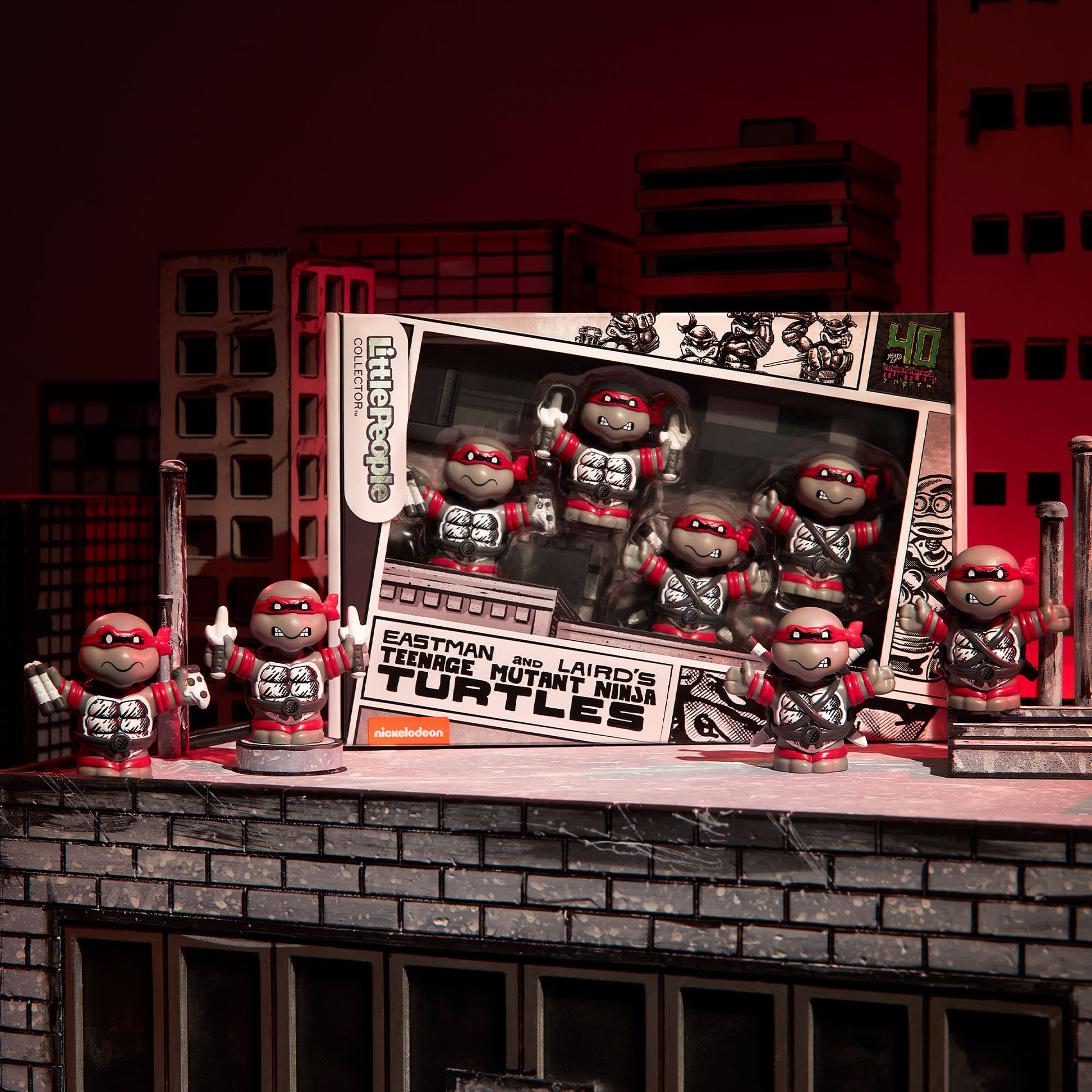 Little People Collector Teenage Mutant Ninja Turtles: Origins Special Edition Figure Set - Bộ Mô Hình Rùa Ninja Sưu Tập - Mat