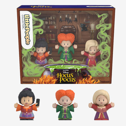 Little People Collector Disney Hocus Pocus Special Edition Figure Set - Bộ Mô Hình Sưu Tầm Chị Em Phù Thủy Sanderson - Fisher-Price - Hình ảnh sản phẩm