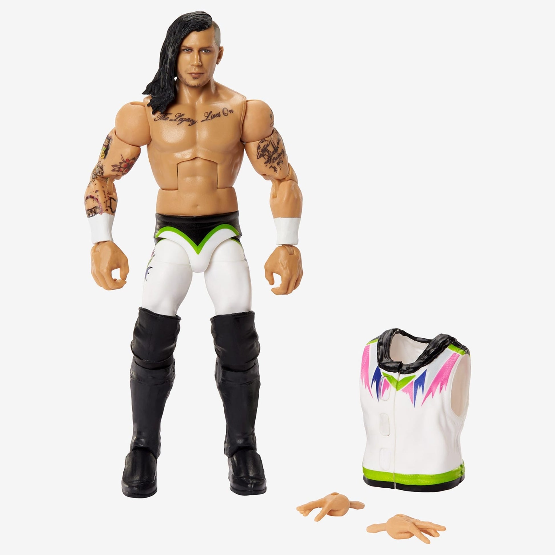WWE Nash Carter Elite Collection Action Figure - Mô Hình Nhân Vật - Mattel - Hình ảnh bổ sung 5