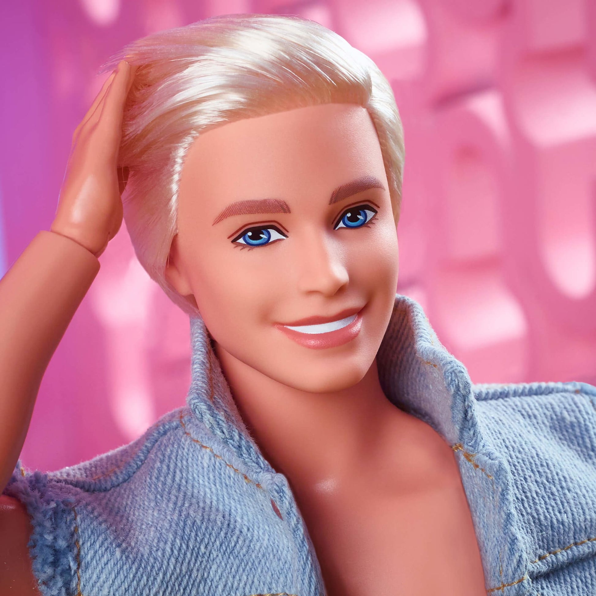Ken Doll Wearing Denim Matching Set – Barbie The Movie - Búp Bê Sưu Tập Barbie Mattel - Góc nhìn khác 3