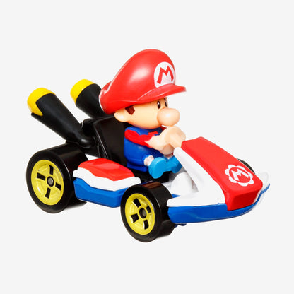 HOT WHEELS MARIOKART, 4 Pack with 1 Exclusive Kart - Bộ 4 Xe Mô Hình Kim Loại - Hot Wheels HDB25 - Hình ảnh bổ sung 10