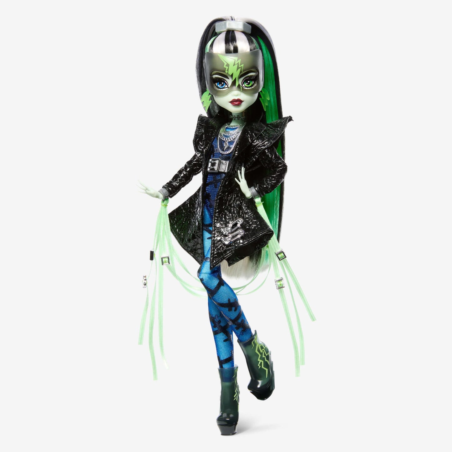 Monster High Haunt Couture Midnight Runway Frankie Stein Doll - Búp Bê Sưu Tầm Cao Cấp Mattel Creations HKY81 - Hình ảnh sản phẩm
