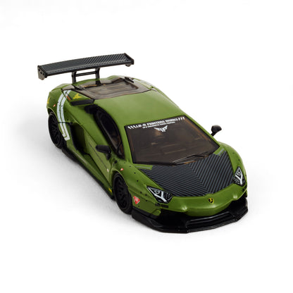 Hot Wheels Elite 64 LBWK Lamborghini Aventador LP 700-4