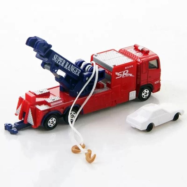 Tomica Long No 132 Yokohama City Fire Bureau Super Ranger Mobility Towing Work Vehicle