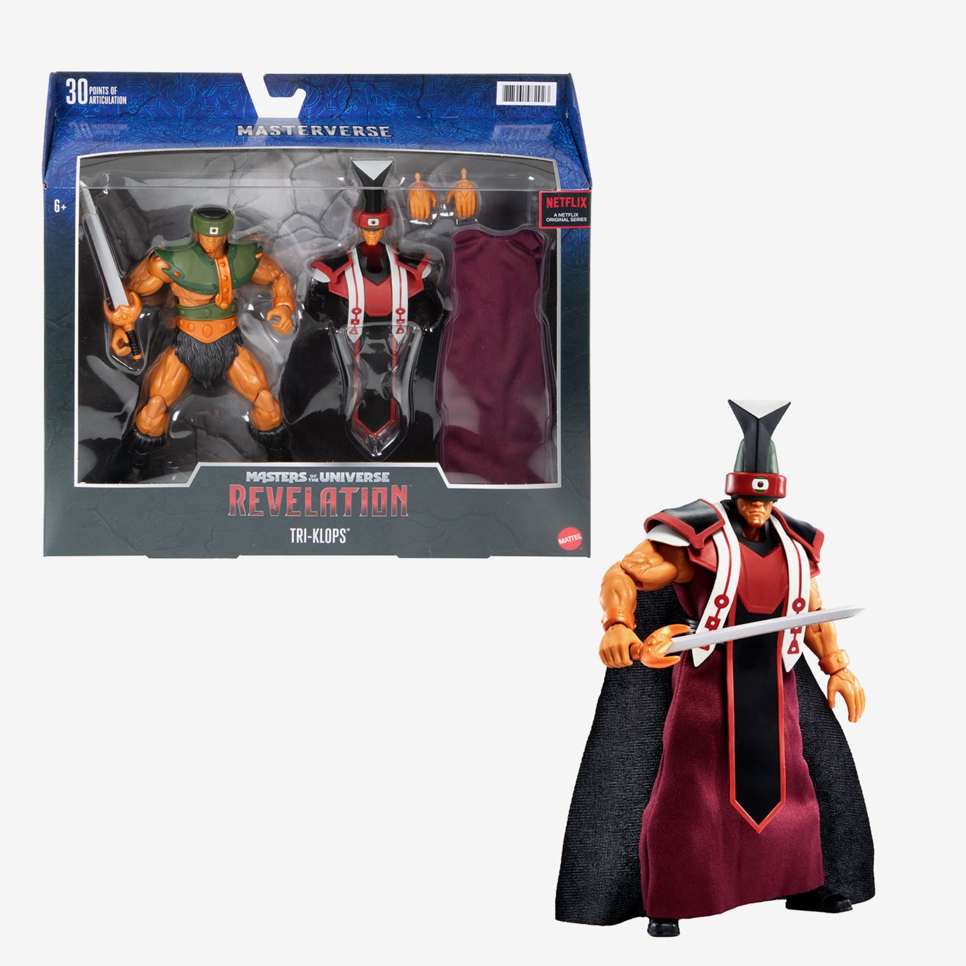 Masters of the Universe Masterverse Revelation Tri-Klops Action Figure - Mô Hình Hành Động Cao Cấp Mattel Creations - Hình ảnh bổ sung 8