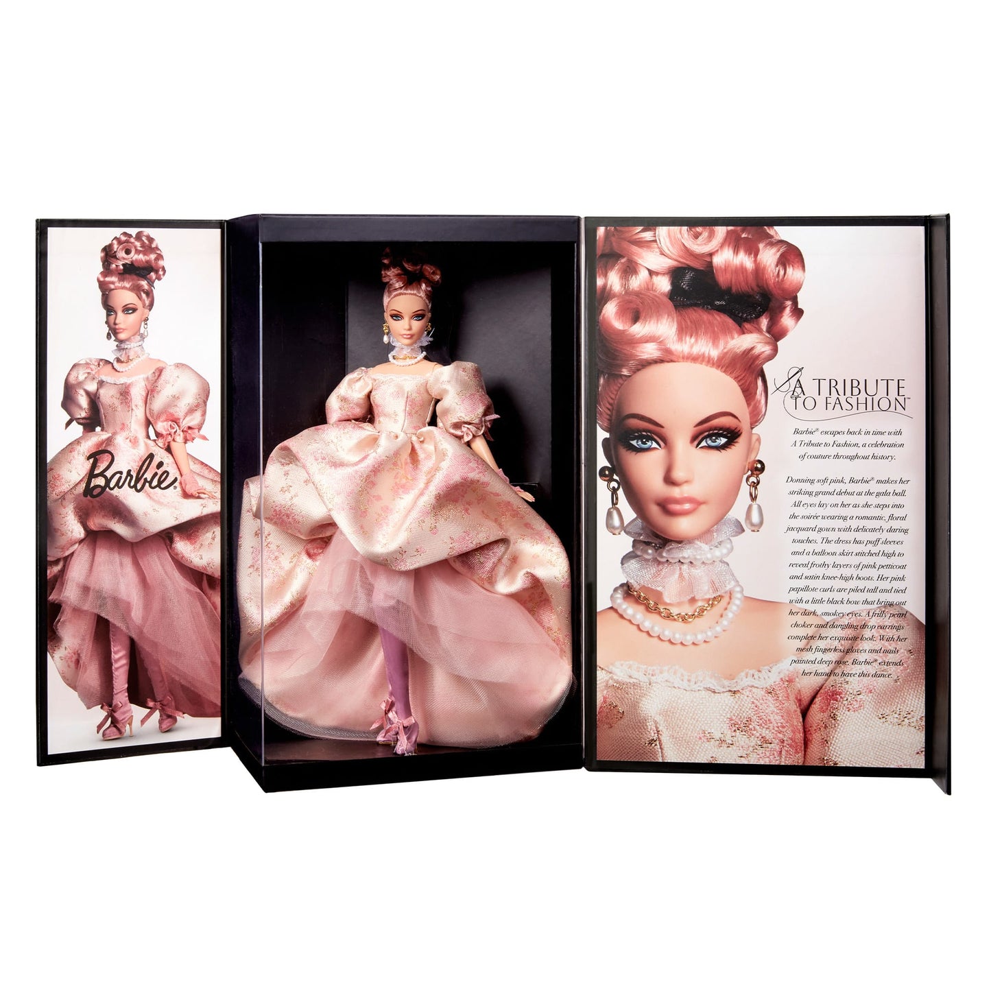 A Tribute to Fashion Barbie Doll - Búp bê sưu tầm cao cấp Mattel Barbie Signature HRM26