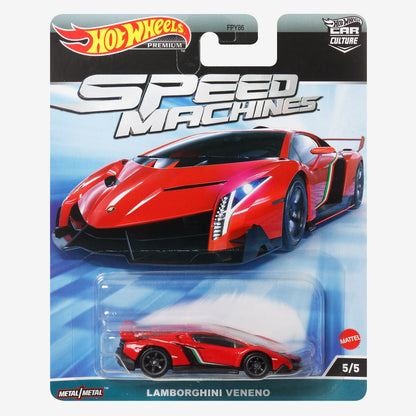 Hot Wheels Car Culture Circuit Legends Lamborghini Veneno - Mô Hình Siêu Xe Tỉ Lệ 1:64 Hot Wheels - Hình ảnh chi tiết 2