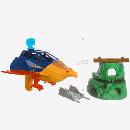 Masters of the Universe Origins Point Dread and Talon Fighter Playset - Bộ Đồ Chơi Mô Hình Chiến Đấu - Mattel HKM63