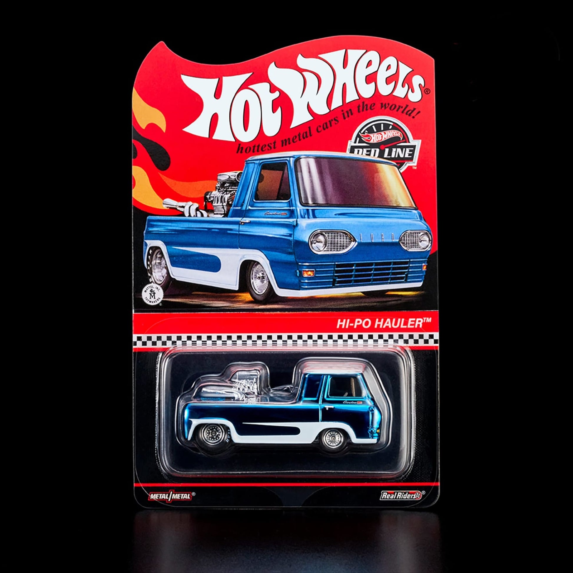 RLC Exclusive Hi-Po Hauler Xe Mô Hình Ford Econoline 1963 Hot Wheels Red Line Club - Hình ảnh chi tiết 2