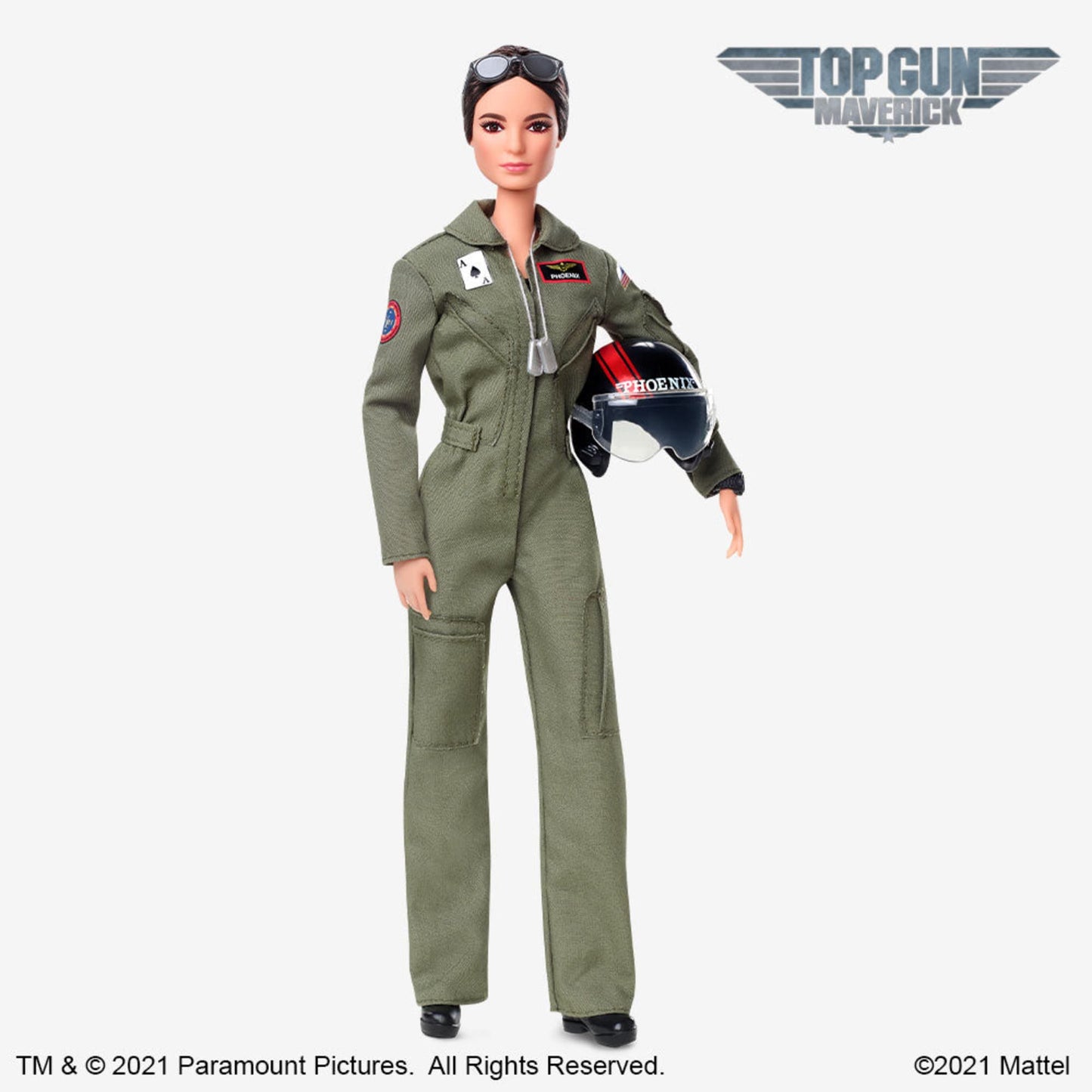 Top Gun: Maverick Barbie Doll - Búp Bê Phi Công Natasha Phoenix Trace - Barbie Signature - Góc nhìn khác 3