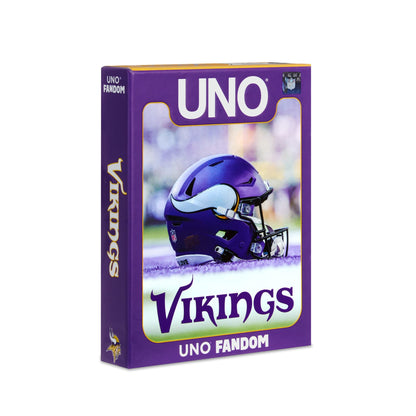 UNO Fandom NFL Minnesota Vikings Game Deck - Bài UNO Thẻ Bài Thể Thao NFL - Mattel Creations - Hình ảnh bổ sung 7