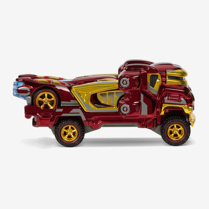 Hot Wheels Marvel Iron Man & Hulkbuster Vehicles - Bộ Xe Mô Hình Marvel Cao Cấp Hot Wheels - Hình ảnh bổ sung 4