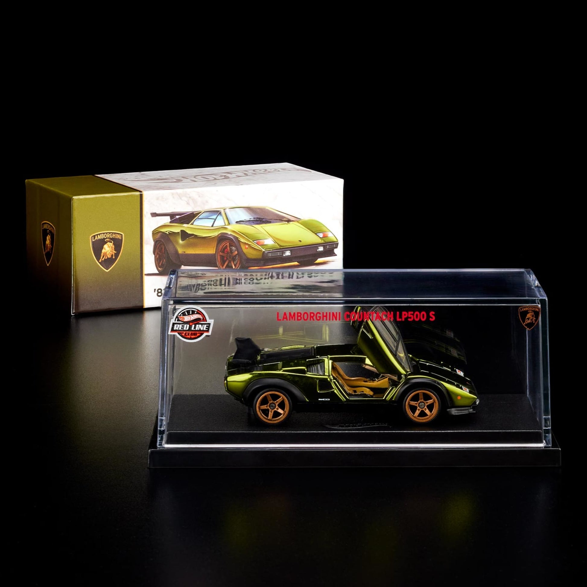 RLC EXCLUSIVE ’82 LAMBORGHINI COUNTACH LP 500 S - Mô Hình Siêu Xe Hot Wheels HGW20 Hot Wheels - ảnh 5 - Mô hình xe ô tô