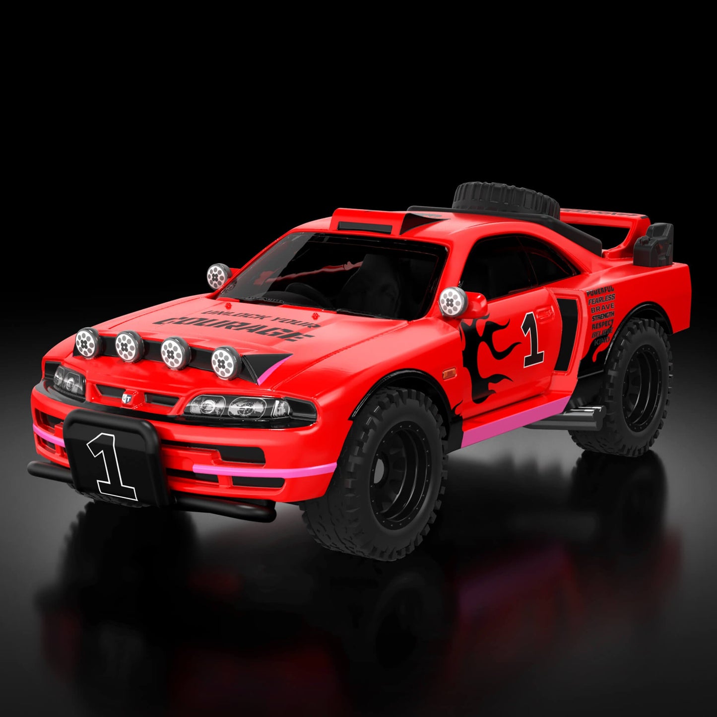 Hot Wheels: Ultimate Challenge Nissan Skyline GT-R (R33) Xe Mô Hình Tỉ Lệ 1:64 Hot Wheels Hot Wheels - ảnh 4 - Die-cast Vehic