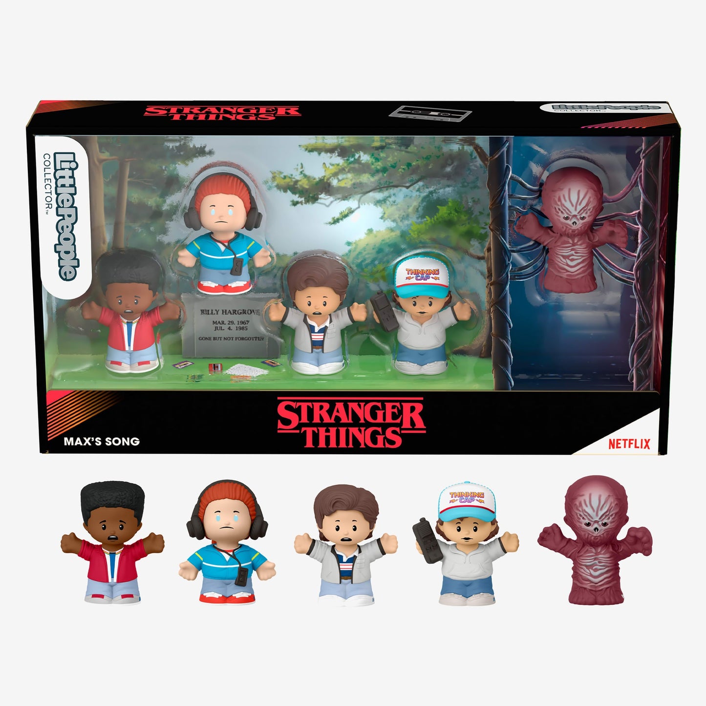 Little People Collector Stranger Things Max’s Song Edition Figure Set - Bộ Mô Hình Sưu Tầm Đặc Biệt - Mattel - Hình ảnh sản phẩm