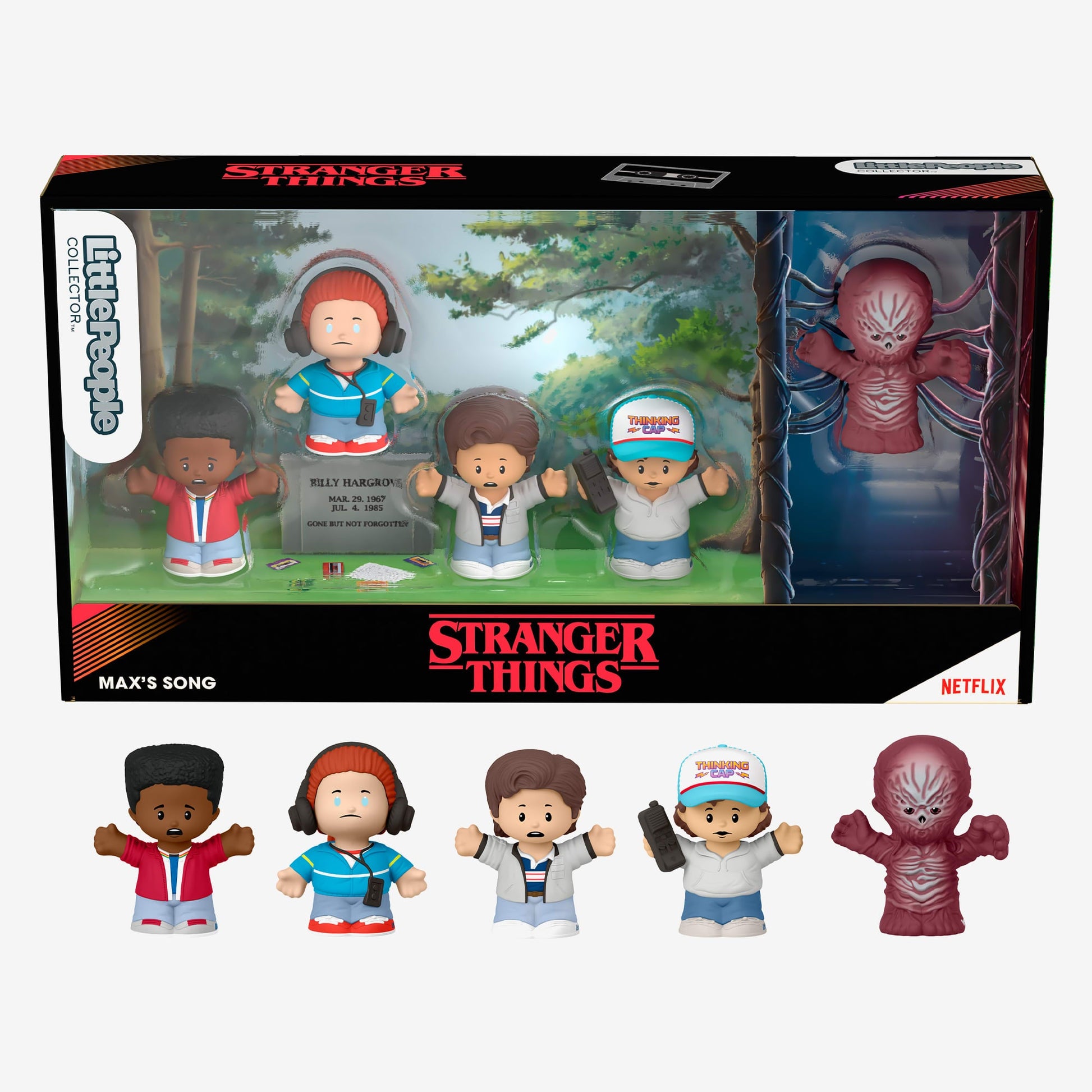 Little People Collector Stranger Things Max’s Song Edition Figure Set - Bộ Mô Hình Sưu Tầm Đặc Biệt - Mattel - Hình ảnh sản phẩm