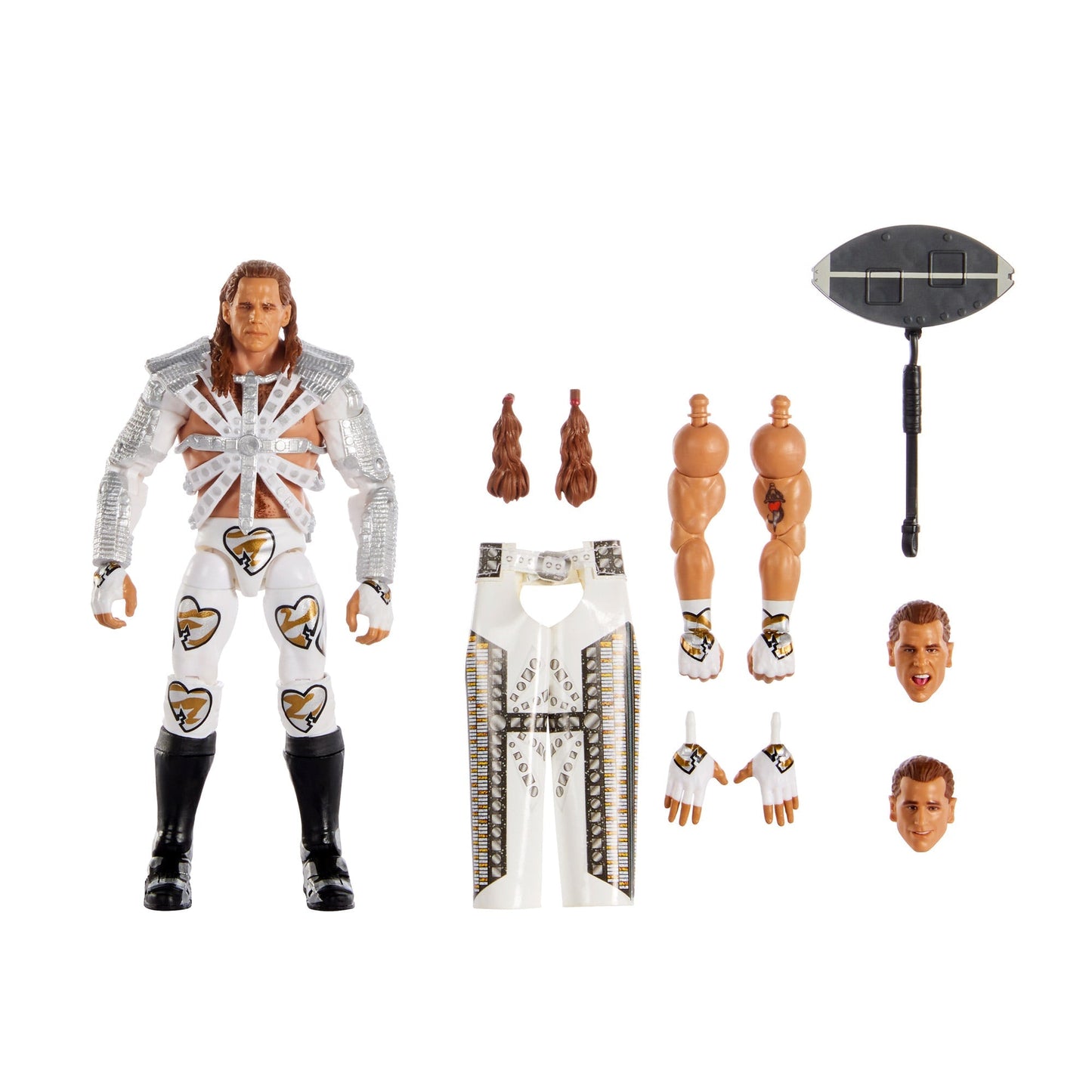 WWE Ultimate Edition Shawn Michaels Figure - Mô hình đô vật WWE WrestleMania 12 - Mattel - Hình ảnh bổ sung 5
