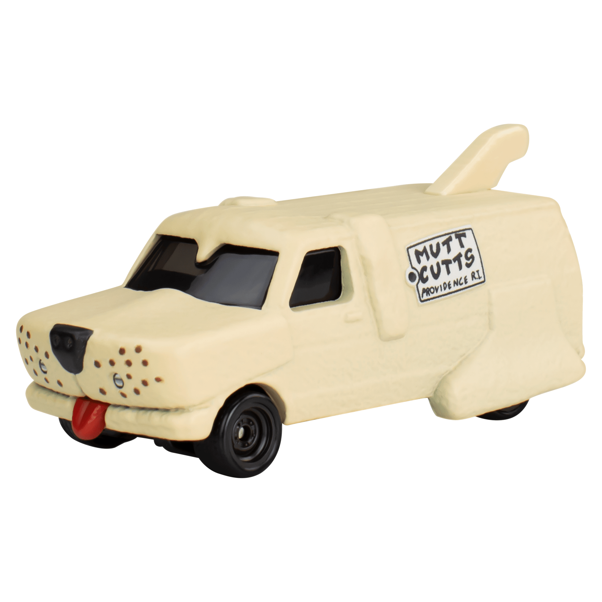 Hot Wheels Premium Pop Culture Vehicle Mutts Cutts Van - Mô hình xe kim loại 1:64 - Mattel HVJ35 - Hình ảnh chi tiết 2