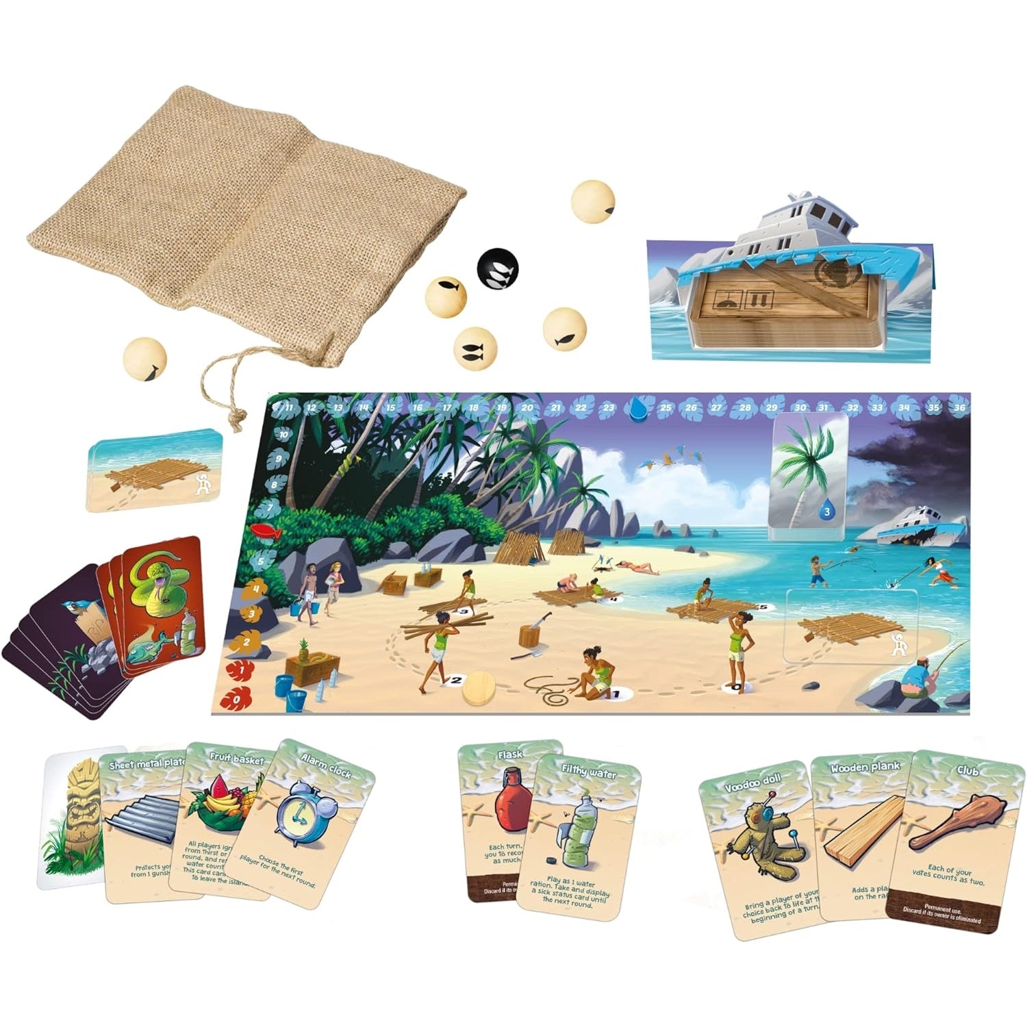 Hellapagos: Big Box - Board Game Sinh Tồn & Phản Bội (Gigamic) Board Game VN Store - ảnh 5 - Board Game