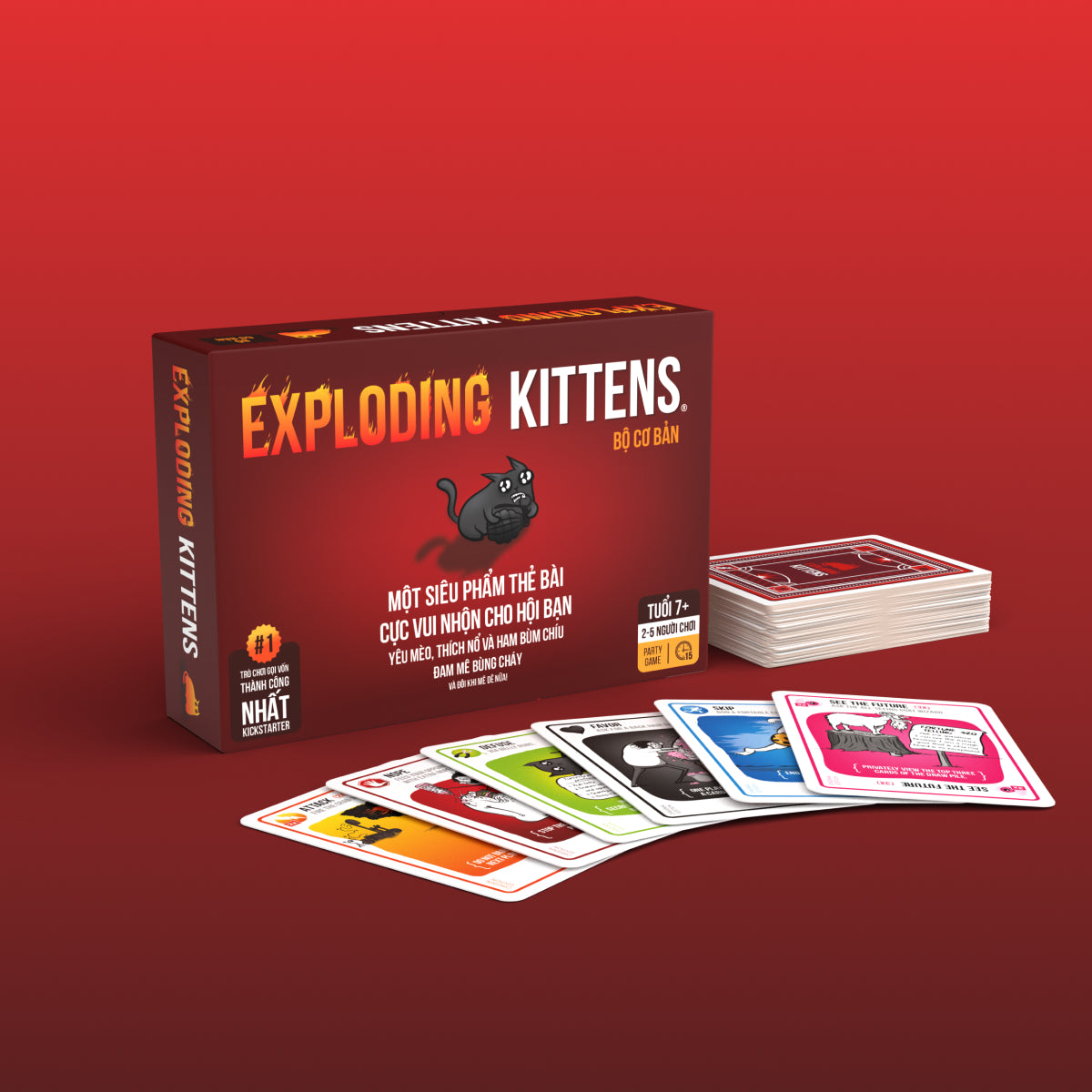 Exploding Kittens (Mèo nổ) - Board Game Thẻ Bài Chính Hãng - Board Game VN - Hình ảnh chi tiết 2
