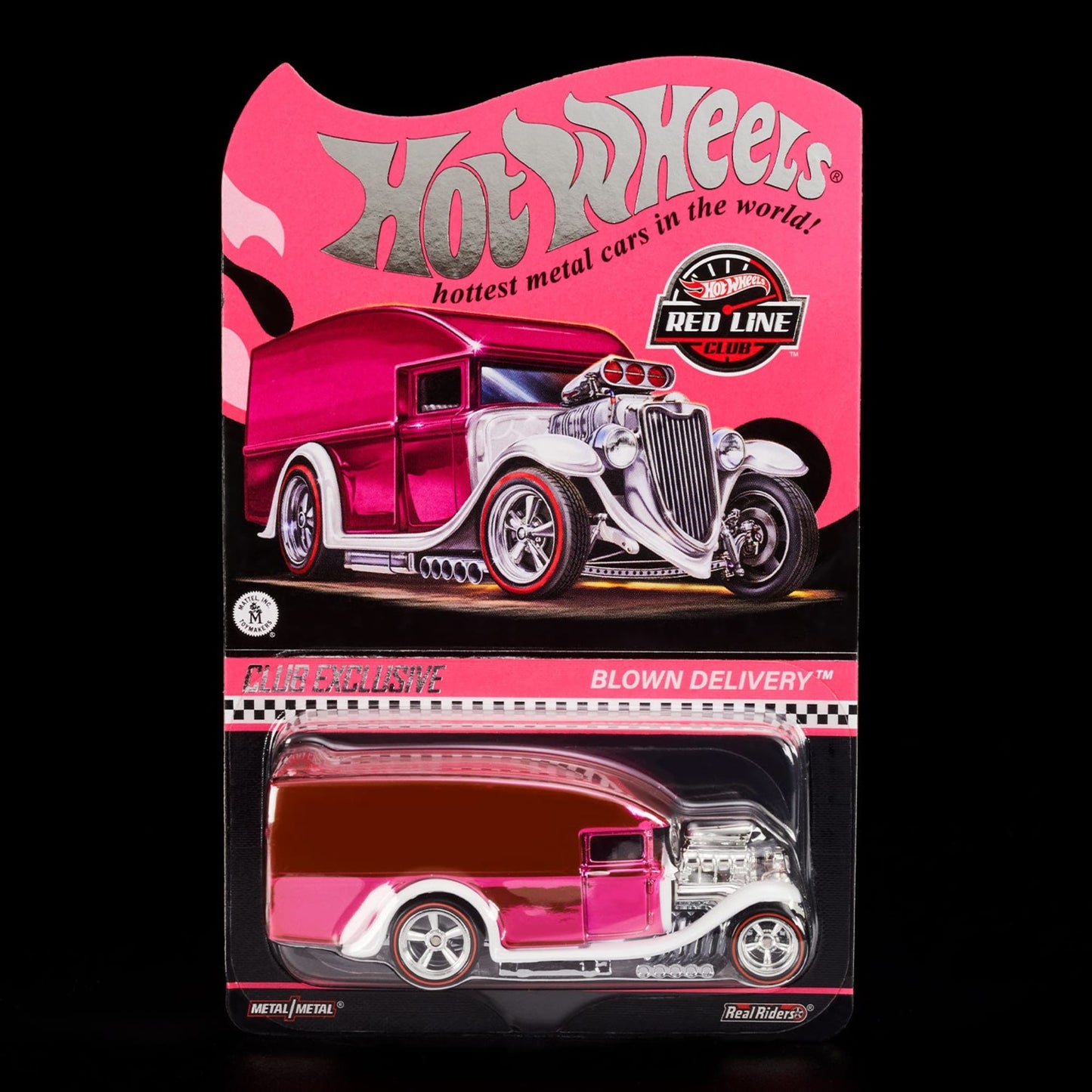 RLC EXCLUSIVE 2022 COLLECTOR NATIONALS BLOWN DELIVERY Xe Mô Hình Cao Cấp Hot Wheels - Hình ảnh bổ sung 8