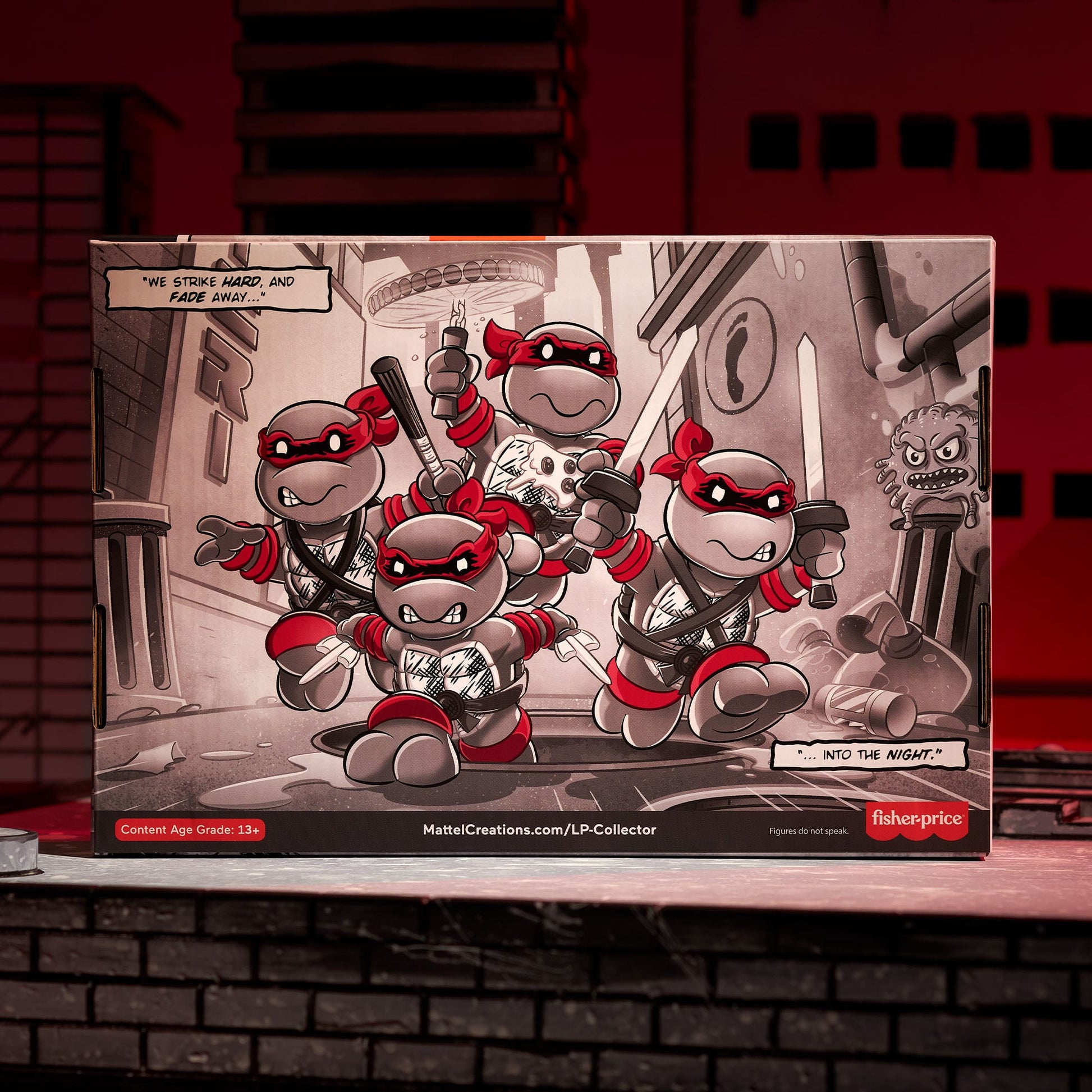 Little People Collector Teenage Mutant Ninja Turtles: Origins Special Edition Figure Set - Bộ Mô Hình Rùa Ninja Sưu Tập - Mat